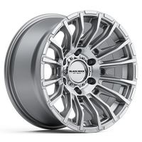 BLACK ROCK l MAYHEM BRUSHED SILVER