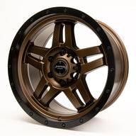 Sniper Wheels l BARACADE Matt Bronze / Black Lip
