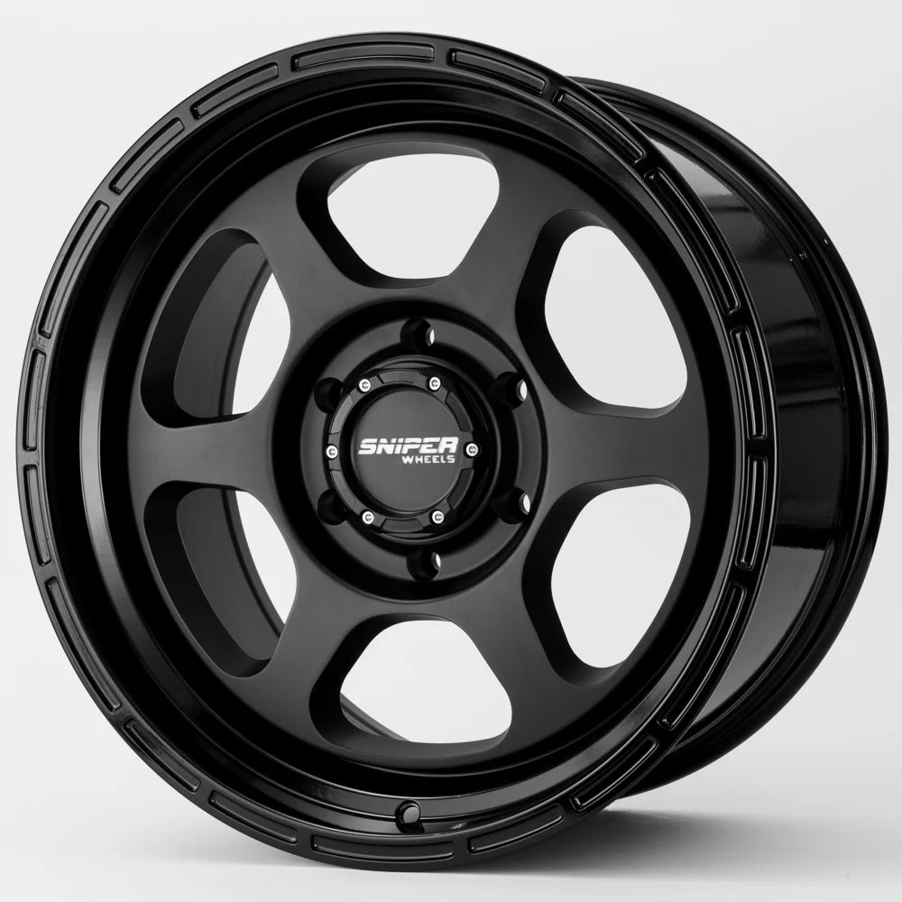 Sniper Wheels l FRONTLINE Matt Black
