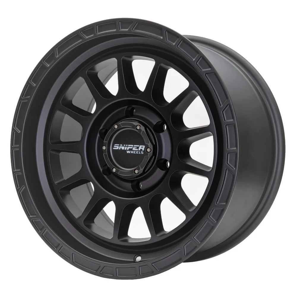 Sniper Wheels l BALLISTIC Matt Gun Metallic