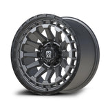 PDXX OFFROAD l BEAST SATIN GUNMETAL W/ BLACK RING