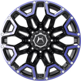 Hartes Metal | Blaze Gloss Black Blue Tint