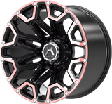 Hartes Metal | Blaze Gloss Black Red Tint