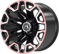 Hartes Metal | Blaze Gloss Black Red Tint