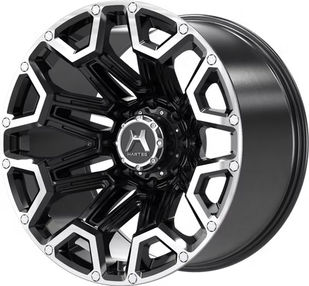 Hartes Metal | Blaze Gloss Black Milled