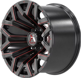 Hartes Metal | Hawkish Satin Black Red Tint