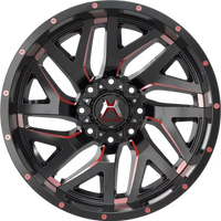 Hartes Metal | Stealth Satin Black Red Tint