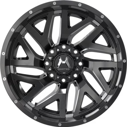 Hartes Metal | Stealth Gloss Black Milled