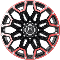 Hartes Metal | Blaze Gloss Black Red Tint