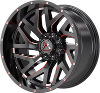 Hartes Metal | Stealth Satin Black Red Tint