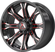 Hartes Metal | Strike Satin Black Red Tint
