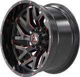Hartes Metal | Stealth Satin Black Red Tint