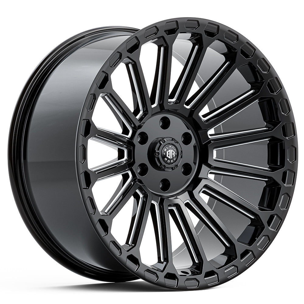 BLACK ROCK l EMPIRE GLOSS BLACK MILLED
