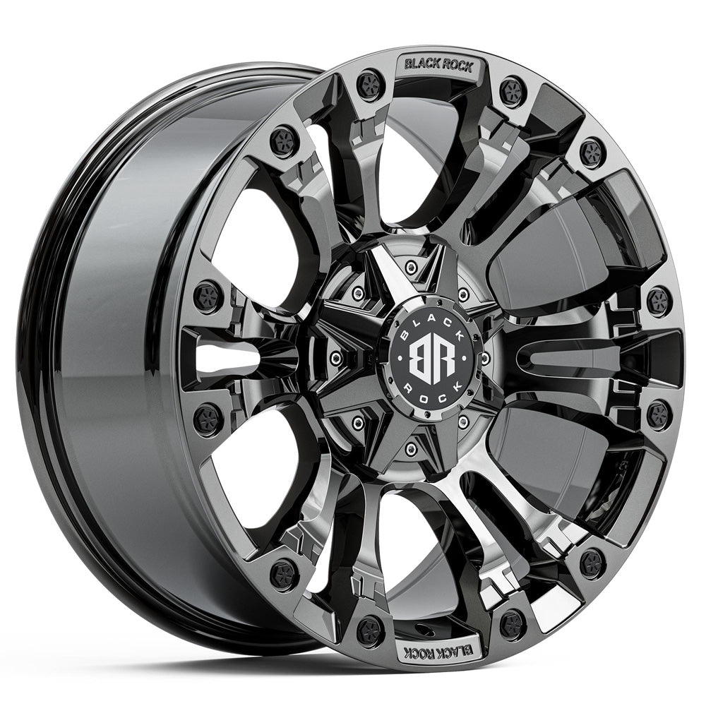 BLACK ROCK l FORCER BLACK CHROME