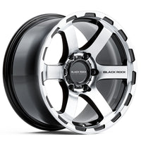 BLACK ROCK l GRIP GLOSS BLACK MACHINED FACE