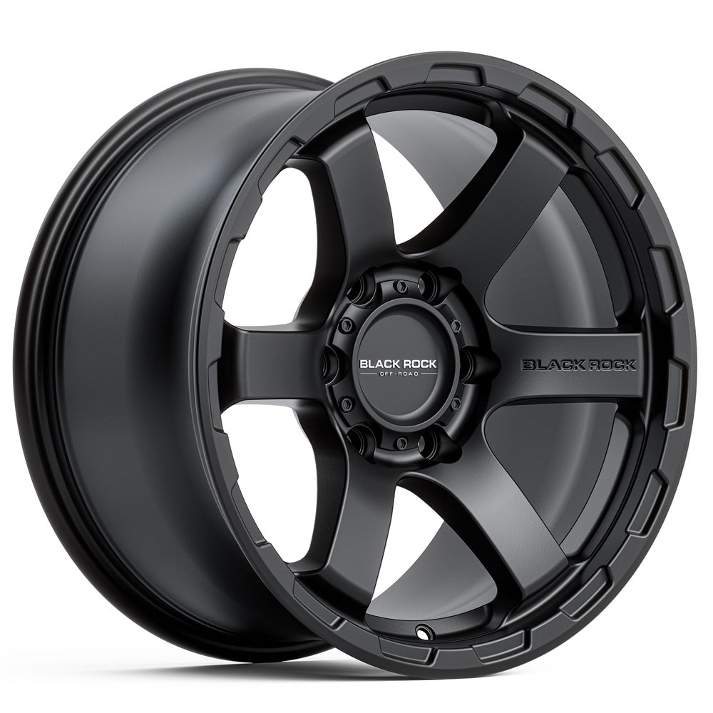 BLACK ROCK l GRIP SATIN BLACK