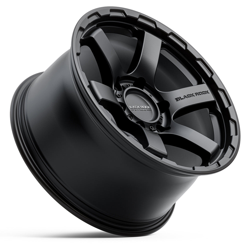 BLACK ROCK l GRIP SATIN BLACK