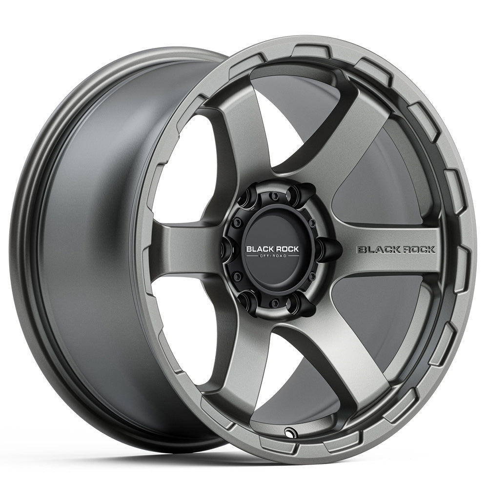 BLACK ROCK l GRIP SATIN GUNMETAL GREY