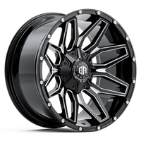 BLACK ROCK l INVADER GLOSS BLACK MILLED