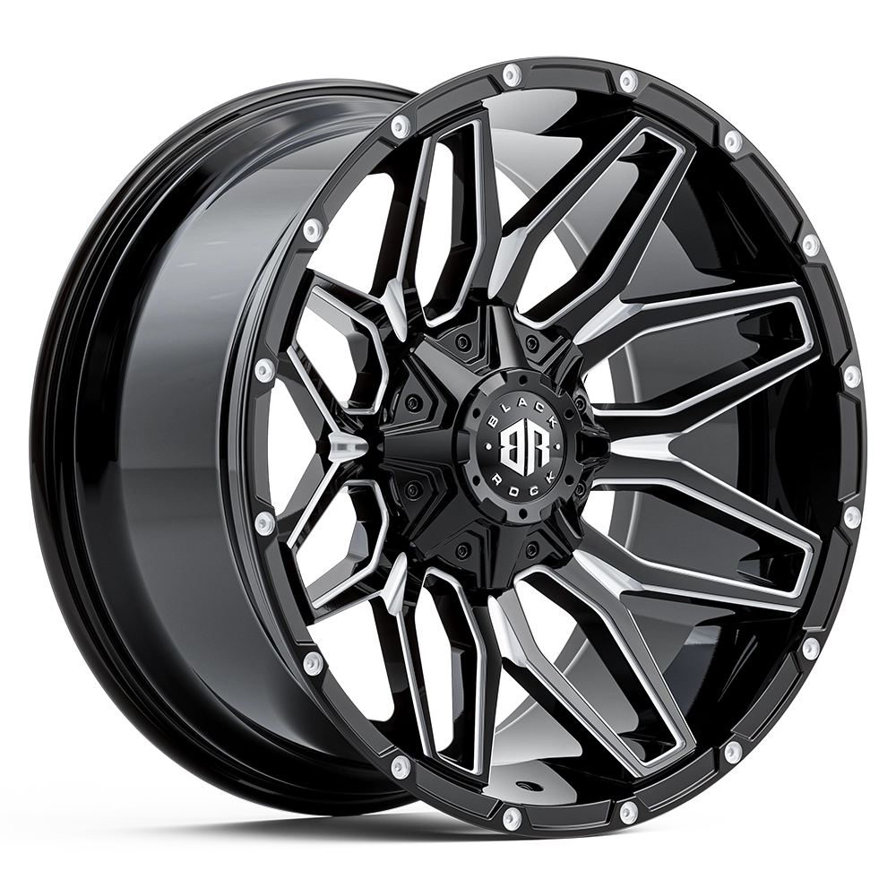 BLACK ROCK l INVADER GLOSS BLACK MILLED