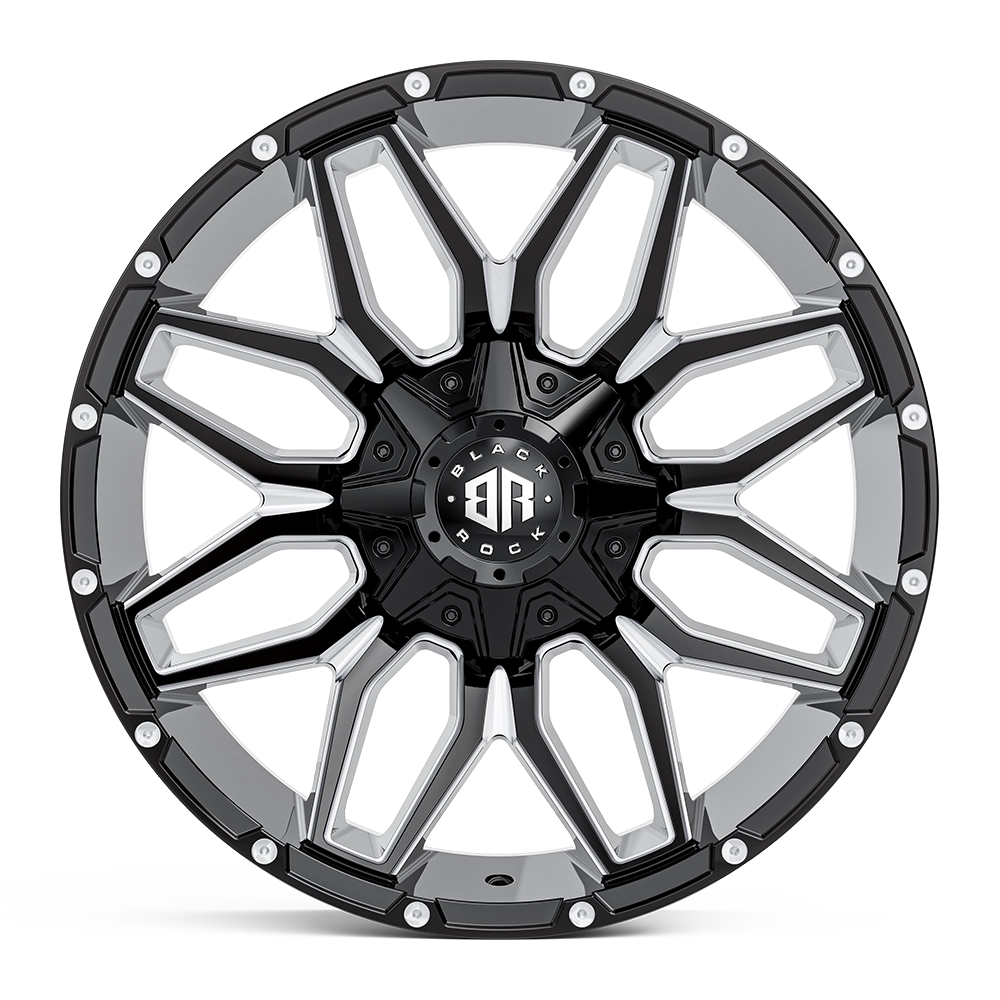 BLACK ROCK l INVADER GLOSS BLACK MILLED