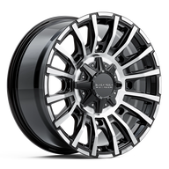 BLACK ROCK l MAYHEM GLOSS BLACK MACHINED FACE
