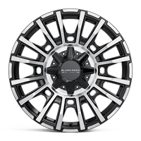 BLACK ROCK l MAYHEM GLOSS BLACK MACHINED FACE