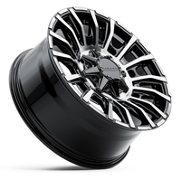 BLACK ROCK l MAYHEM GLOSS BLACK MACHINED FACE