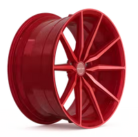 INOVIT | FRIXION5 Candy Red Machined Face Ball Cut Milled Gloss Candy Red Tint