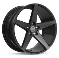 INOVIT | ROTOR Black Machined Face Ball Cut Milled Satin Dark Tint