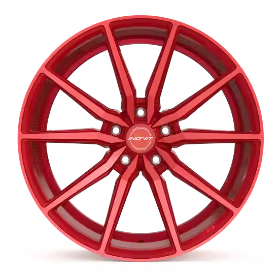 INOVIT | FRIXION5 Candy Red Machined Face Ball Cut Milled Gloss Candy Red Tint