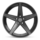 INOVIT | ROTOR Black Machined Face Ball Cut Milled Satin Dark Tint