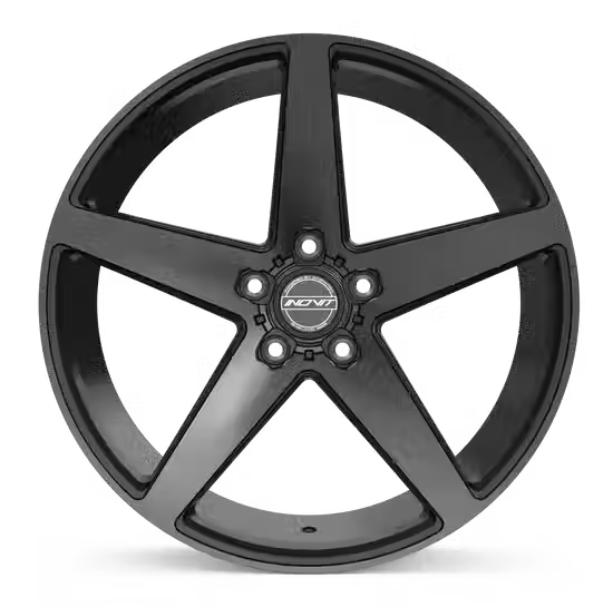 INOVIT | ROTOR Black Machined Face Ball Cut Milled Satin Dark Tint