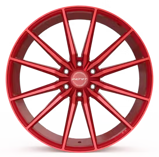 INOVIT | FRIXION6 Candy Red Machined Face Ball Cut Milled Gloss Candy Red Tint