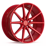 INOVIT | FRIXION5 Candy Red Machined Face Ball Cut Milled Gloss Candy Red Tint