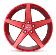 INOVIT | ROTOR Candy Red Machined Face Ball Cut Milled Gloss Candy Red Tint
