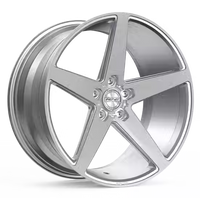 INOVIT | ROTOR Silver Machined Face Ball Cut Milled Satin Lacquer
