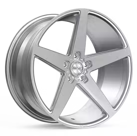 INOVIT | ROTOR Silver Machined Face Ball Cut Milled Satin Lacquer