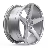 INOVIT | ROTOR Silver Machined Face Ball Cut Milled Satin Lacquer