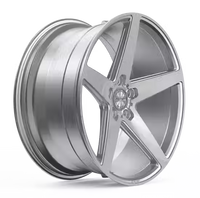 INOVIT | ROTOR Silver Machined Face Ball Cut Milled Satin Lacquer