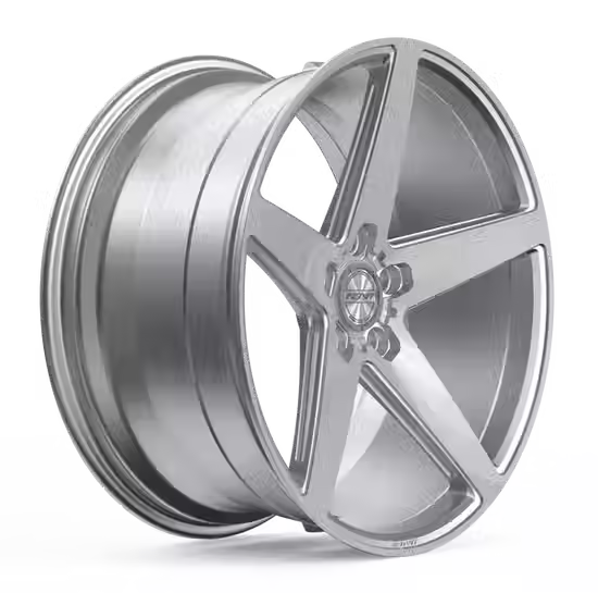 INOVIT | ROTOR Silver Machined Face Ball Cut Milled Satin Lacquer