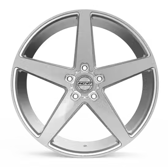 INOVIT | ROTOR Silver Machined Face Ball Cut Milled Satin Lacquer