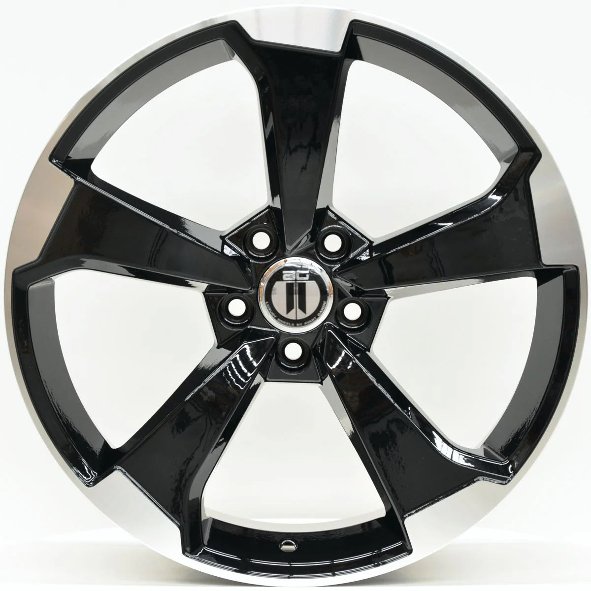 AG l RS3 BLACK MACHINED
