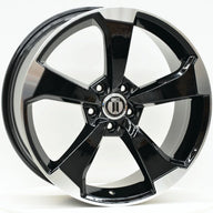 AG l RS3 BLACK MACHINED