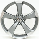 AG l RS3 GREY MACHINED