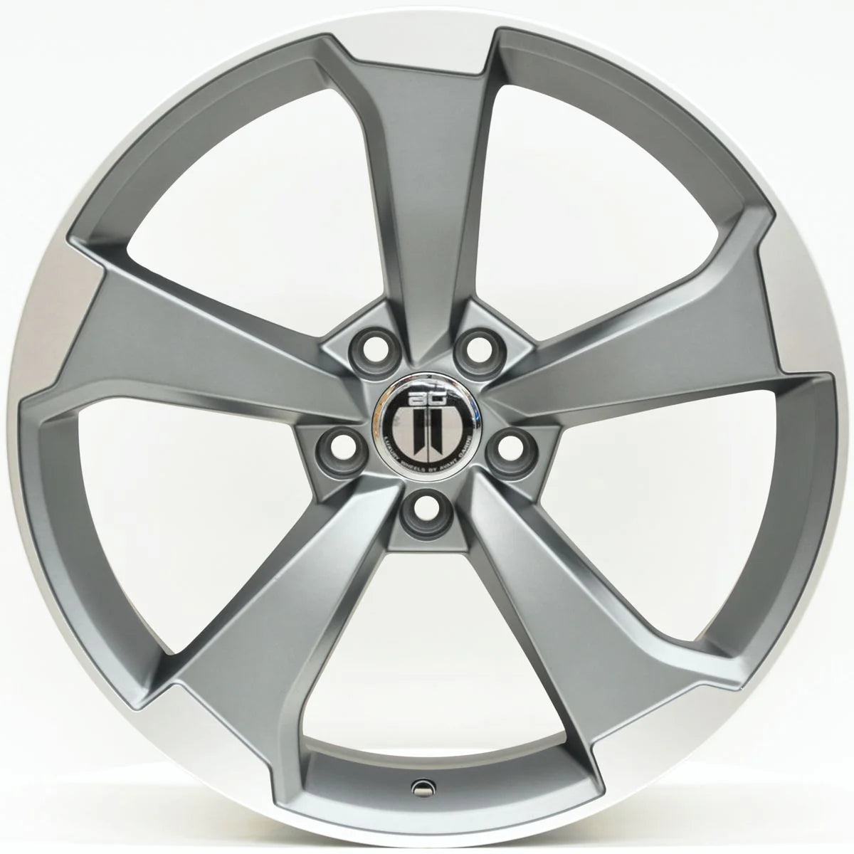 AG l RS3 GREY MACHINED