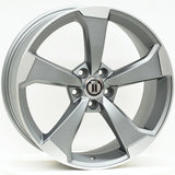 AG l RS3 GREY MACHINED