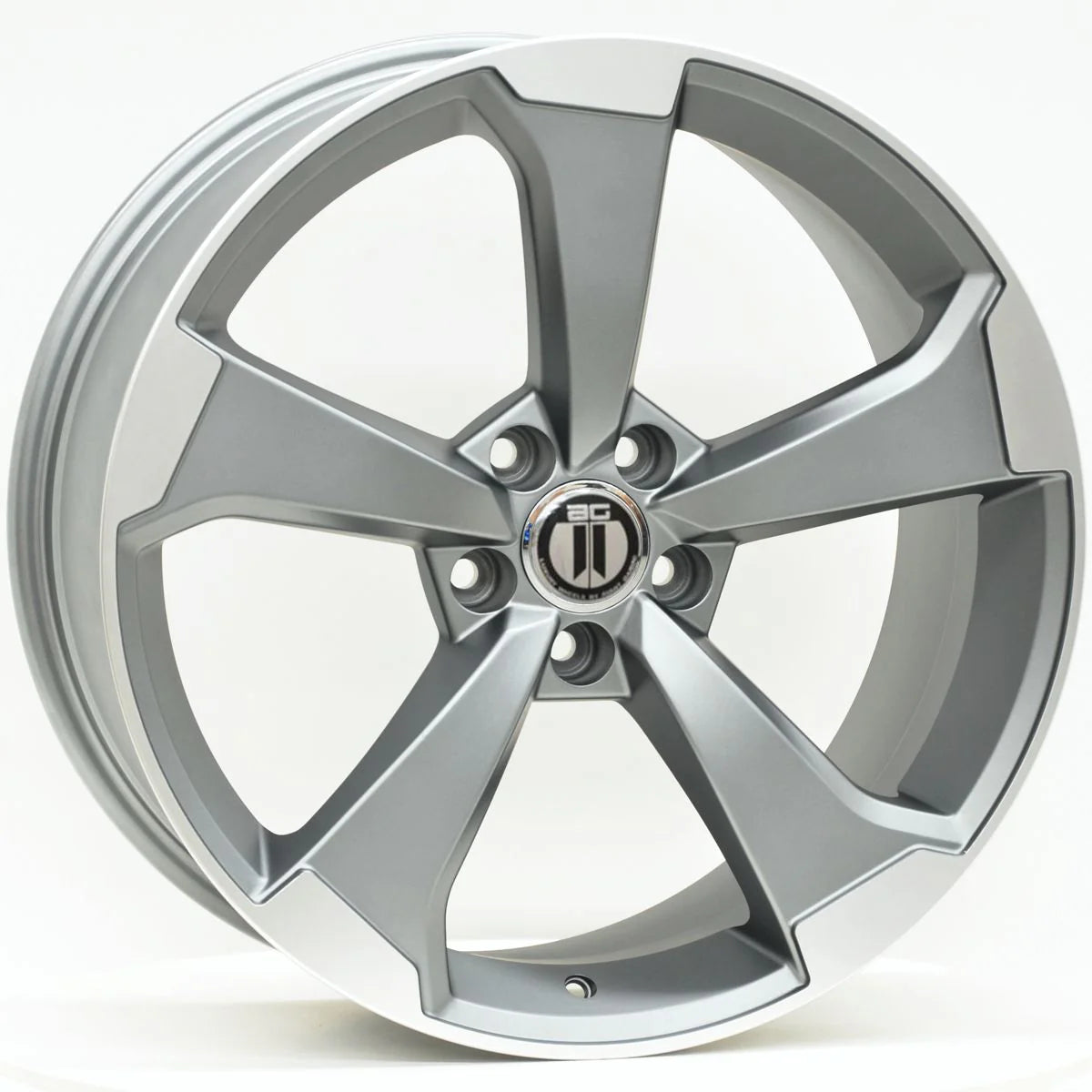 AG l RS3 GREY MACHINED
