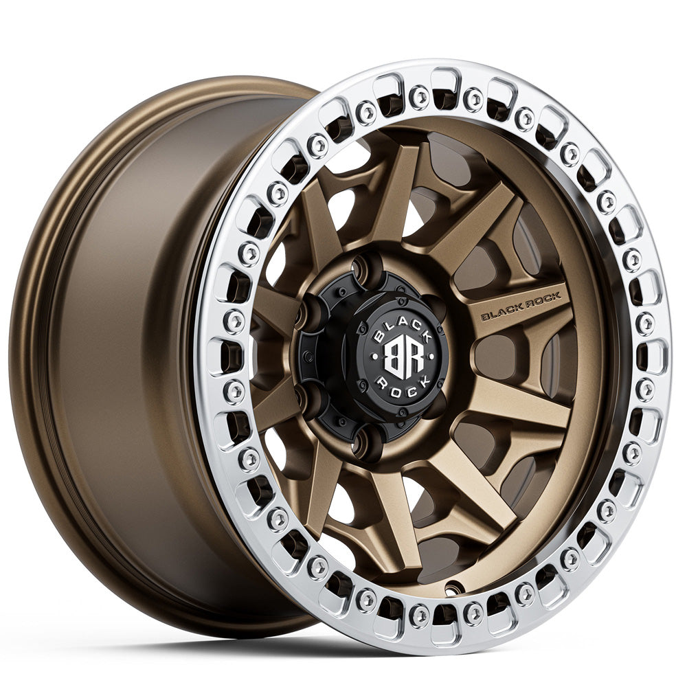 BLACK ROCK l CAGE DARK BRONZE BEAD LOCK