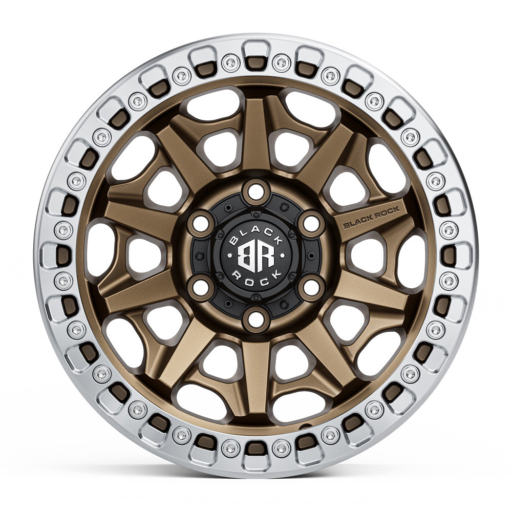 BLACK ROCK l CAGE DARK BRONZE BEAD LOCK